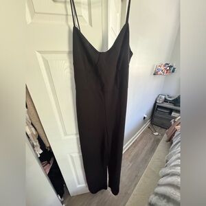 Fashion Nova Sleek Black Jumpsuit